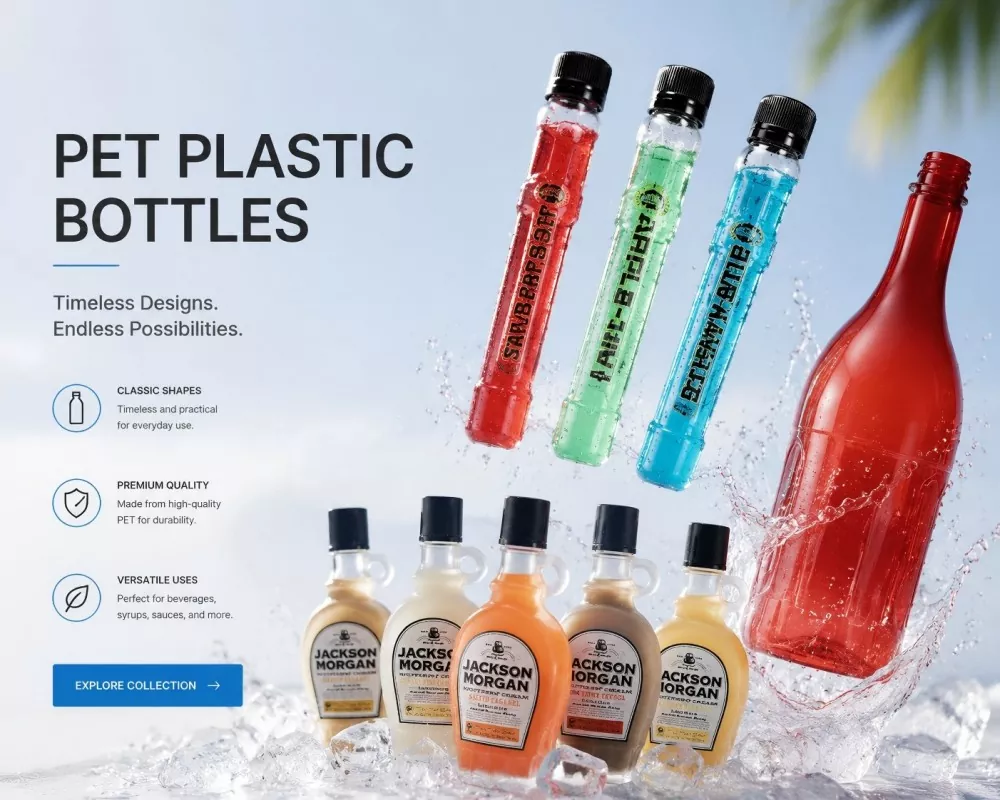 PET-plastic flessen PET-plastic flessen