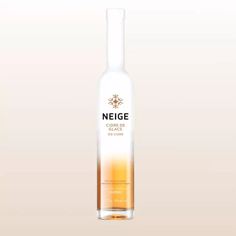 Ronde glazen ijsfles van 375 ml met T-kurk
