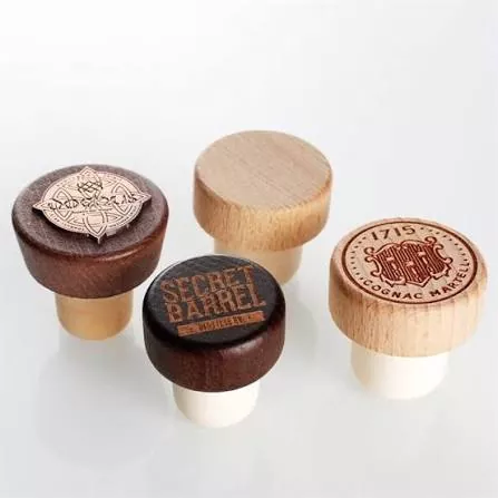 Aangepaste logo T-vorm synthetische kurkstop