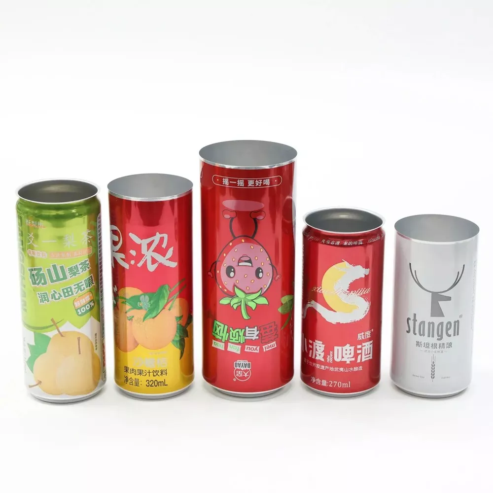 Aluminium drankblikje met deksel voor 202 blikjes